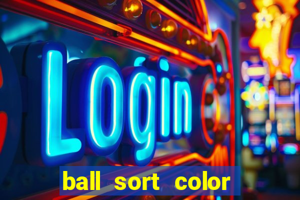ball sort color water puzzle